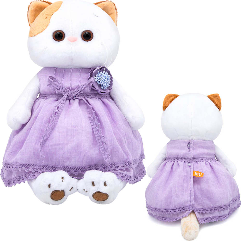 Ли-Ли Кошечка в лавандовом платье LK24-026 . Ли-Ли Кошечка в лавандовом платье LK24-026 .