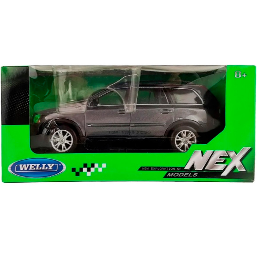 Модель 1:24 Volvo XC90, серый 22460W Модель 1:24 Volvo XC90, серый 22460W