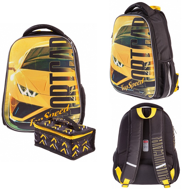 Рюкзак капсула ERGONOMIC Light-Top Speed 38х29х12,5см с термосумкой 60002 Hatber Рюкзак капсула ERGONOMIC Light-Top Speed 38х29х12,5см с термосумкой 60002 Hatber