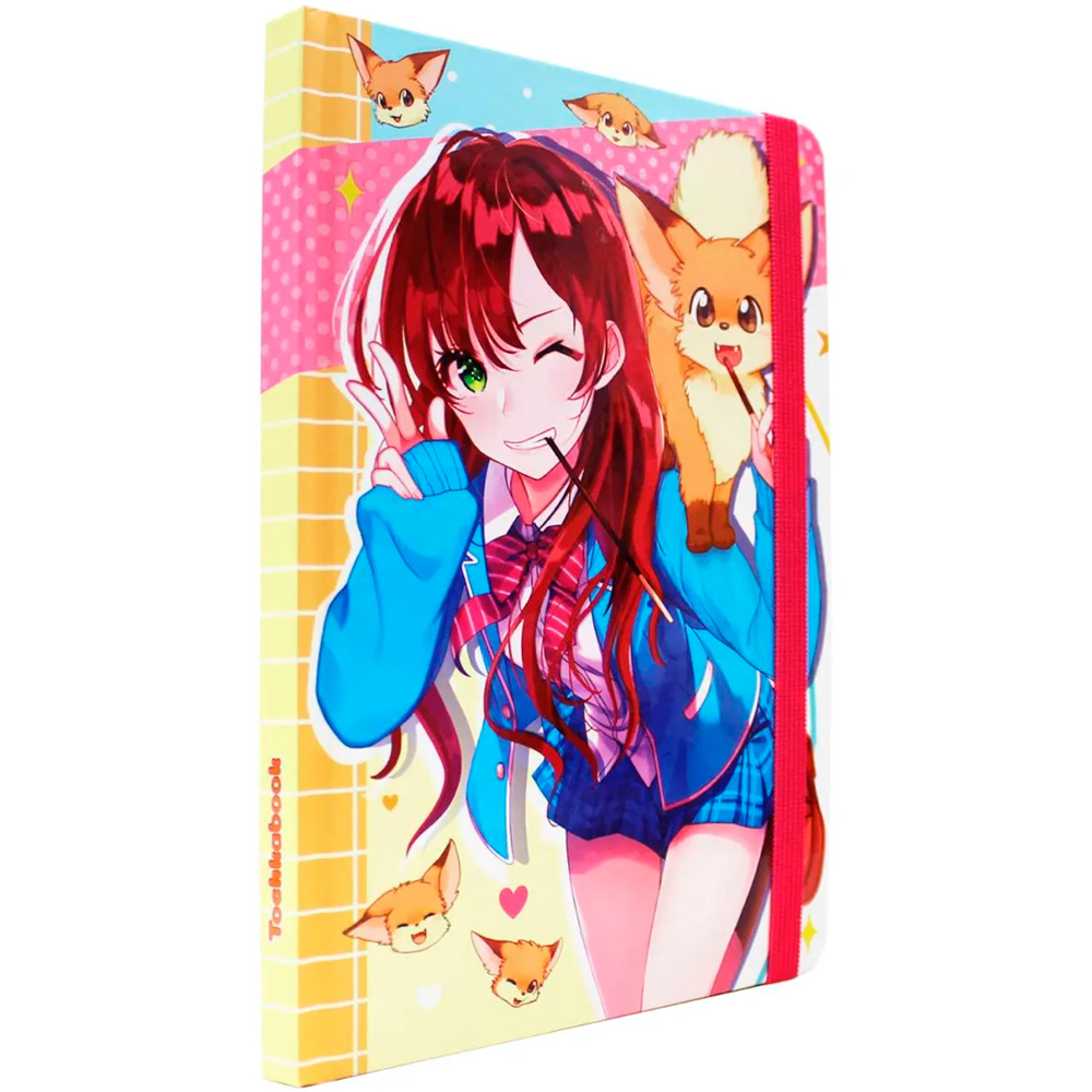 Блокнот Точкабук 467-0-159-10086-7 Anime Pets. Девочка с лисой